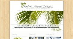 Desktop Screenshot of palmvalleyhealthcare.com