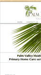 Mobile Screenshot of palmvalleyhealthcare.com